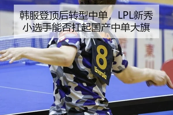 韩服登顶后转型中单，LPL新秀小选手能否扛起国产中单大旗